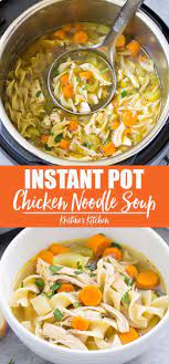 Instant Pot Chicken Noodle Soup Instant Pot Chicken Soup Recipe Instant Pot Dinner Recipes Instant Pot Soup Recipes