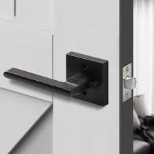 Jan 30, 2019 · unlocking a bedroom door usually can be done by inserting a paperclip or a small screwdriver into the hole on the exterior doorknob, then pushing out or turning the lock. Zinc Alloy Solid Handle Emergency Unlocking Hole Door Lever With Modern Square Design For Home Bedroom Or Bathroom Privacy Door Handles Aliexpress
