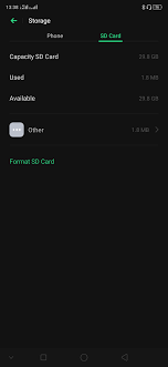 Turn on external sd card switch, set sd card as the default storage. Move Apps To Sd Card Realme Community
