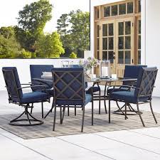 Patio Sets Furniture Clearance Mommyessence Com Sears Patio Sets Grand Resort Fairfax 7pc Dining Set Blue