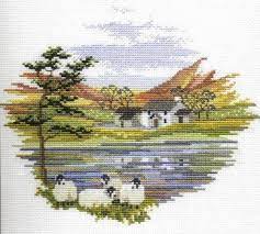 The stitch patterns has an amazing beautiful set of 10 landscape cross stitch patterns you can stitch up to make a whole wall of art to fuel your wanderlust. Cross Stitch Pattern Winter Scene Free Cross Stitch Patterns Cross Stitch Landscape Cross Stitch Patterns Cross Stitch Designs