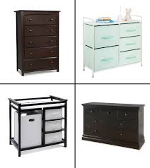 Four drawers sit on sturdy metal roller glides, giving you plenty of space to tuck away sweaters and tees. 13 Best Nursery Dressers In 2021
