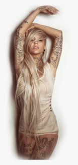Tattooed girls always become the center of attention. Photo Untitledvswihtoutname Zpse54b23b3 Hot Tattoo Blonde Girl Png Image Transparent Png Free Download On Seekpng