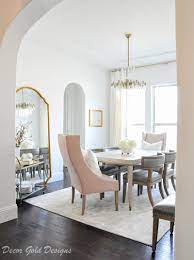 Winter Home Tour Decor Gold Designs Elegant Dining Room Dining Room Contemporary Home Decor