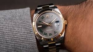Nouvelles montres tous les jours. The Gorgeous Rolex Datejust 41 126333 Wimbledon Dial Youtube