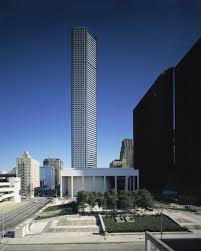 This traditional brick and mortar bank is an. Jpmorgan Chase Tower Formerly Texas Commerce Tower Pei Cobb Freed Partners
