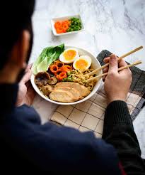 Miso butter ramen with corn and pork serves 2 this recipes takes its cues from a ramen style that originated in hokkaido, the northernmost. Chicken Ramen Noodle Soup Pepper Delight