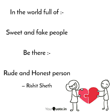 In the world full of :- ...