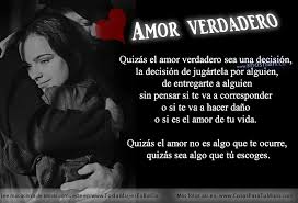 Quizas El Amor Verdadero Sea Una Decision Cosas Para Mi Muro Amor Verdadero Amor Amor De Mi Vida