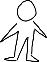 V Mannchen Sternmannchen Zeichnen Figuren Laquo Menschen Laquo Zeichnen Www Tafelzeichnen At