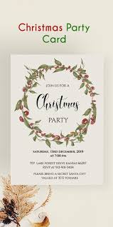 Christmas Wreath Card Downloadable Christmas Card Editable Etsy Christmas Invitation Card Christmas Invitations Christmas Templates