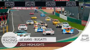 L'épreuve d'ouverture du championnat du monde d'endurance fim ewc 2021, les 24 heures du mans motos, est programmée les 17 et 18 avril 2021. 2021 Historic Racing By Peter Auto Highlights Circuit Bugatti Le Mans Youtube