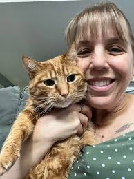 Rudy was here for a short week after Lydia and I worked out a rescue for  him from the irresponsible neighbor. Luckily he found a home with Tiffany  and now lives in