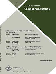 Top bachelor programs in computer science in india 2021. Computer Science Cs Education In Indian Schools Situation Analysis Using Darmstadt Model Acm Transactions On Computing Education Vol 15 No 2