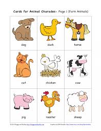 Animal Charades 1 Pdf Teach English To Kids Learning English For Kids English Games For Kids