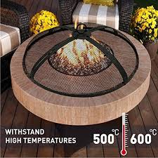 Aug 07, 2021 · convenient size: 36 Inch Round Fire Screen Fire Pit Cover Fire Screen Protector Pricepulse