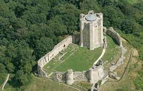 The site is a natural eminence, of which the upper part, a level surface of three roods and two porches, is completely encircled by the outer wall. Conisbrough Castle English Heritage