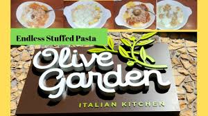 Olive Garden Endless Stuffed Pasta Youtube