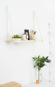 Diy Hanging Plant Shelf Diy Hanging Shelves Plant Shelves Wooden Wall Shelves
