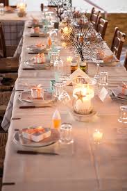 Simple Table Set Up Shell Beach Theme Simple Table Simple Table Settings Table Settings