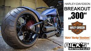 Harley Davidson Custom Breakout 300 Youtube