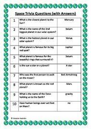6th grade science quiz answer key · a body in motion stays in motion or a body at rest stays at rest, unless a force acts upon it. Space Trivia Questions Quiz 30 Questions With Answers Trivia Questions Trivia Questions Answers Trivia