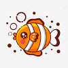 100 gambar ikan segala jenis kartun hias air laut tawar nemo. 1