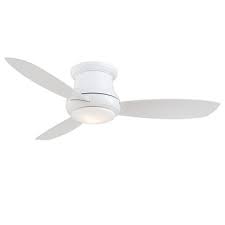 52 casa elite™ white led hugger ceiling fan. Hugger Fans Flush Mount Ceiling Fans
