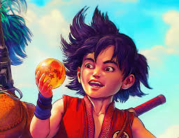 Dragon ball tells the tale of a young warrior by the name of son goku, a young peculiar boy with a tail who embarks on a quest to become stronger and learns of the dragon balls, when, once all 7 are gathered, grant any wish of choice. Tiago Da Silva Dragon Ball 1986 Bulma Son Goku
