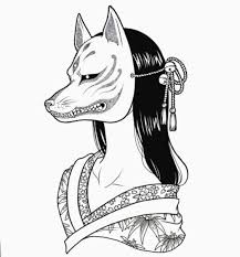 12 Tattoo Back Girl Japan Japanese Tattoo Art Japanese Drawings Japanese Demon Tattoo