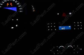 Kit Led Compteur Tableau De Bord Mercedes Classe C W203 Bleu Rouge Blanc Vert