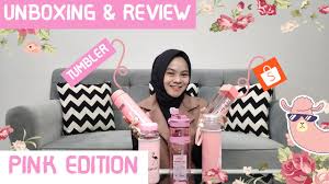 Maybe you would like to learn more about one of these? Unboxing Review Tumbler Pink Edition Youtube