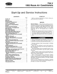 Carrier global corporation is an american corporation based in palm beach gardens, florida. Carrier Y 73x User Manual Manualzz