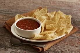 Bj S Small Deep Dish Pizza Chips And Fire Roasted Salsa Our Own Fire Roasted Tomato Salsa Served With Crispy Corn Tortilla Chips Roasted Tomato Salsa Snacks Small Bites