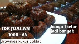 Cara membuat brownies kukus amanda 3 telur sangat mudah bukan? Ide Jualan 1000an Brownies Kukus 1 Telur Tanpa Mixer Youtube
