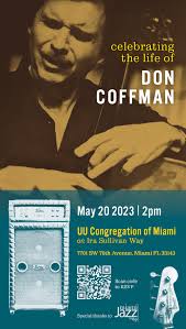 This week 5.27.2024 Monday Jazz @ Brother Don's features returning special  guest Brian Monroney