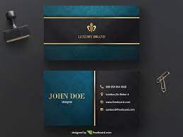 Business card gold brush minimalist. Free Classy Luxury Golden Business Card Template Download Psddaddy Com