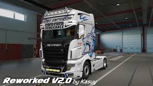 Easy to download and install from reputable source Euro Truck Simulator 2 Mod World Scania R700 Reworked V2 0