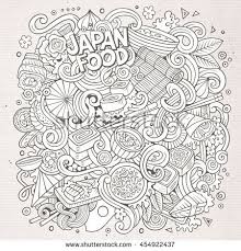 We have a nice collection of coloring pages for kids, and it grows all the time. Cartoon Cute Doodles Hand Drawn Japan Food Illustration Sketchy Detailed With Lots Of Objects Backgrou Cute Doodles Patterns Coloring Pages How To Draw Hands