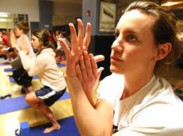 School athletes, if not science, embrace yoga