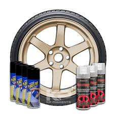 Raw Titanium Dip Pearl Plasti Dip Aerosol Wheel Kit