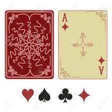 If you have the ace of spades you win the progressive jackpot too! Vintage Ace Of Diamonds Playing Card With Pattern Back Royalty Free Cliparts Vectors And Stock Illustration Image 19961258