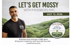 MossBossNYC + Sip at June Farms