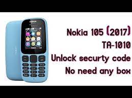 Dec 20, 2019 · nokia 105 ta 1010 security code unlock. Nokia 105 Ta 1010 Unlock Security Code Without Box Youtube