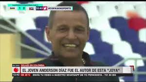 Anderson Díaz fue el autor de un golazo