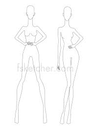 Blank human body template for medical infographic. Fashion Template Croquis Fashion Drawing Template Fashion Figures Fashion Templates Fashion