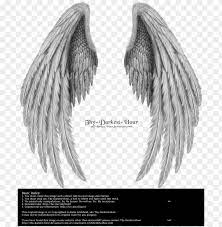 Angels' wings sometimes look like broken hearts in a horizontal position when they are about to fly. Realistic Angel Wings Side View Download Folded Wings Png Image With Transparent Background Toppng