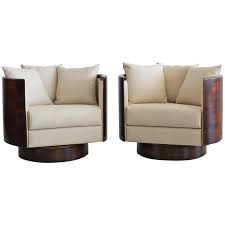 Hancock Barrel Back Swivel Chairs Swivel Chair Modern Swivel Chair Orange Furniture