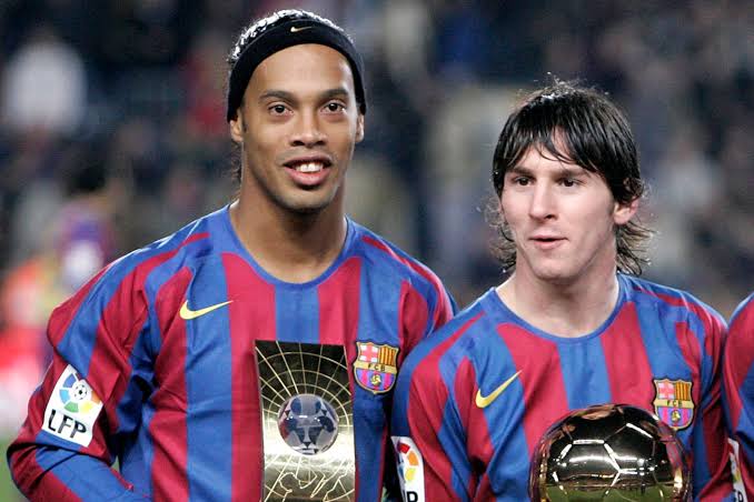 Ex Barça destapa confesión de Ronaldinho sobre Lionel Messi: "me decía:  'Este chico es..." - MARCA USA