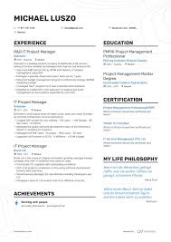 Any organization will need a project manager at some point. It Project Manager Resume Examples And Skills You Need To Get Hired